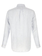 Polo Ralph Lauren Blue Linen Blouse Polo Ralph Lauren