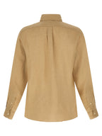 Polo Ralph Lauren Beige Linen Blouse Polo Ralph Lauren