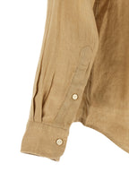 Polo Ralph Lauren Beige Linen Blouse Polo Ralph Lauren