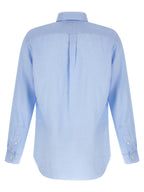 Polo Ralph Lauren Blue Linen Blouse Polo Ralph Lauren