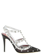 Valentino Garavani Multicolor Polyester High Heel Pumps Valentino Garavani