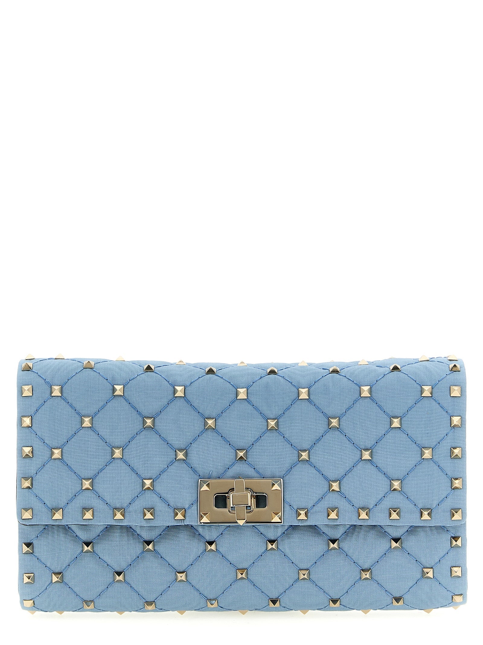 Valentino Garavani Blue Viscose Crossbody Bag Valentino Garavani