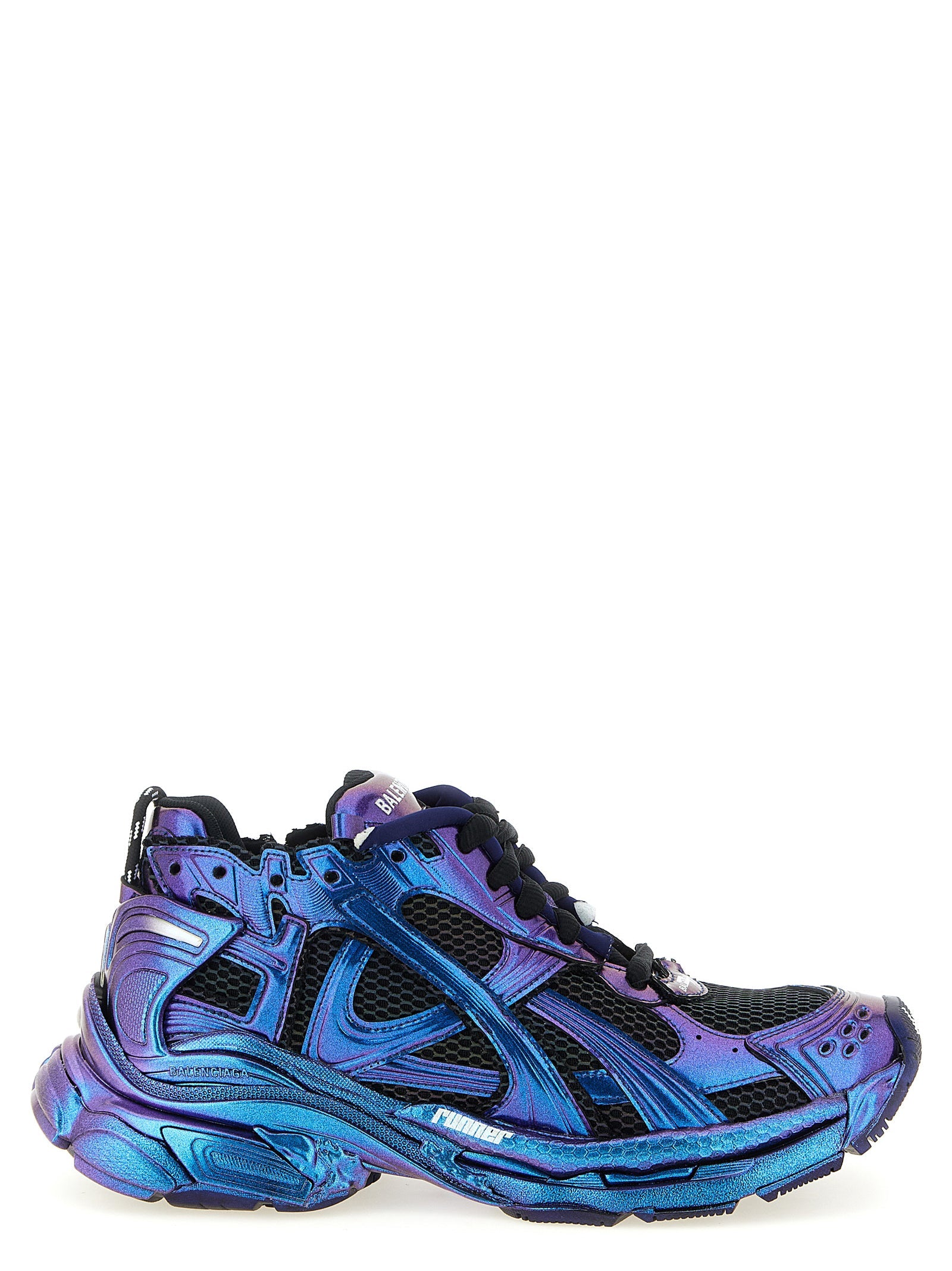 Balenciaga Blue Polyethylene Athletic Sneakers Balenciaga