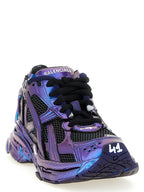 Balenciaga Blue Polyethylene Athletic Sneakers Balenciaga
