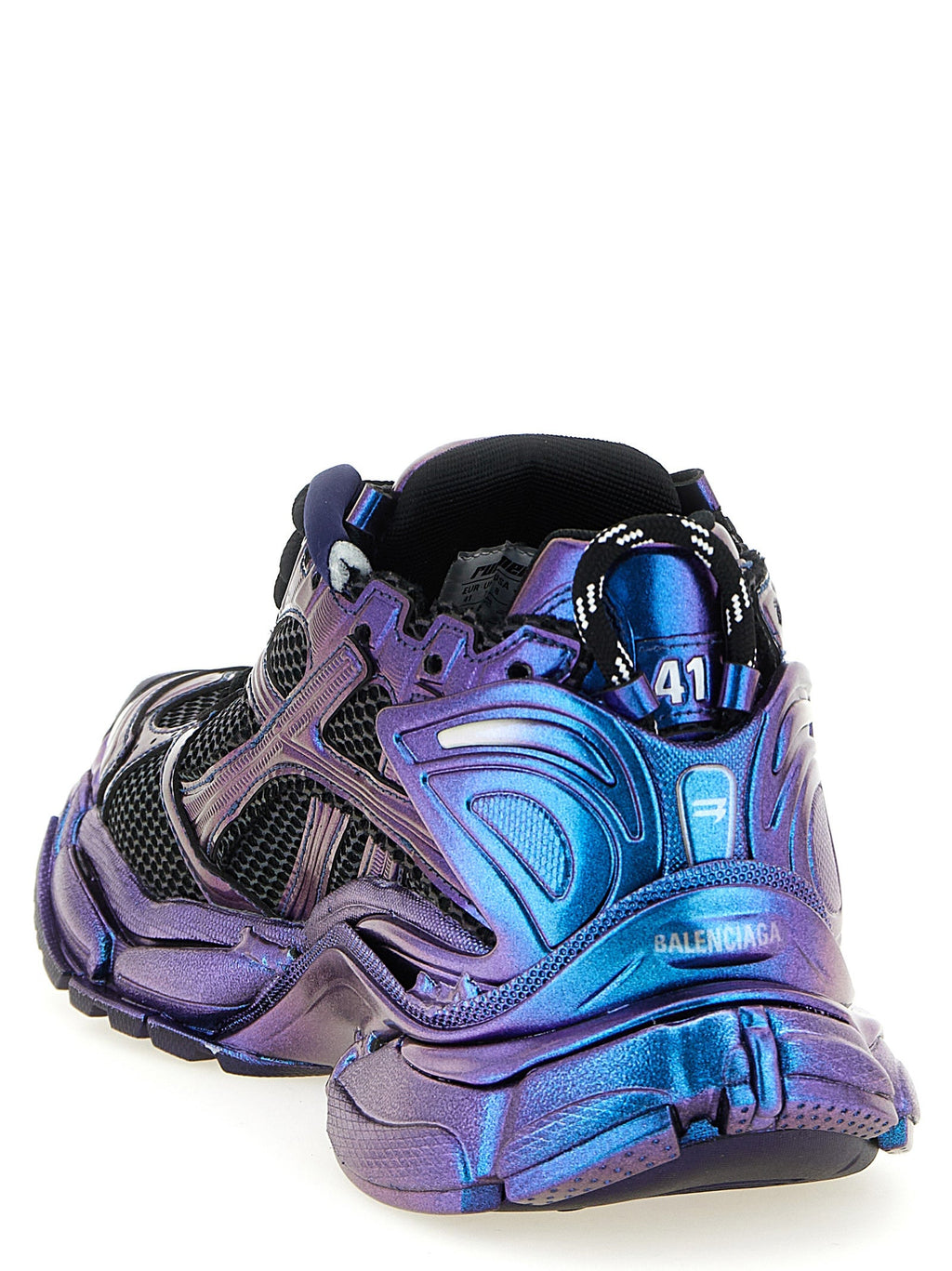 Balenciaga Blue Polyethylene Athletic Sneakers Balenciaga
