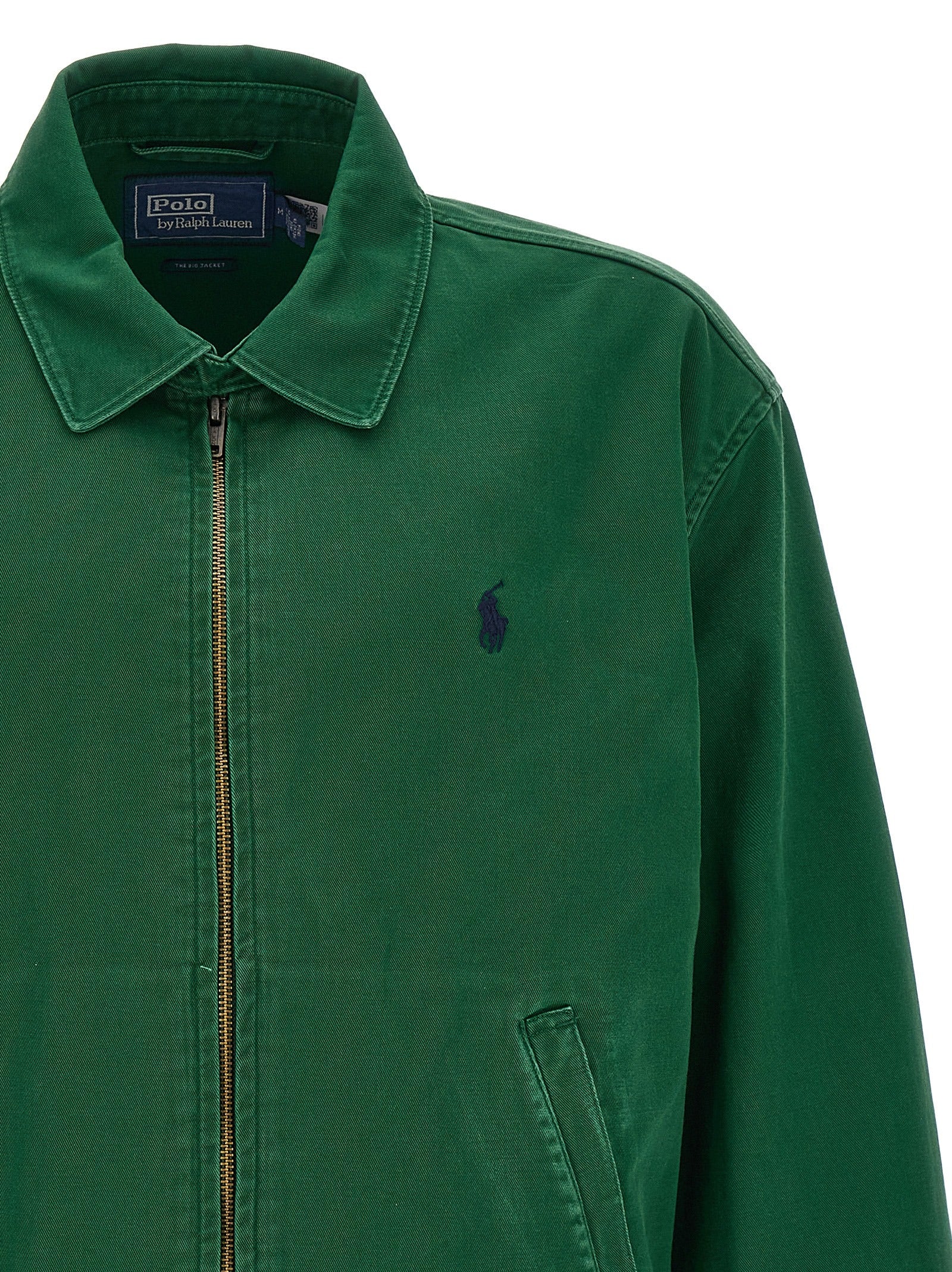 Polo Ralph Lauren Bicolor Cotton Full-Length Jacket Polo Ralph Lauren