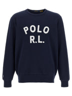 Polo Ralph Lauren Blue Cotton Sweatshirt Polo Ralph Lauren