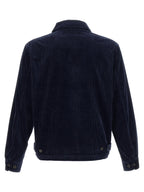 Polo Ralph Lauren Blue Cotton Full-Length Jacket Polo Ralph Lauren