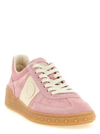Valentino Garavani Multicolor Calfskin Low Top Sneakers Valentino Garavani