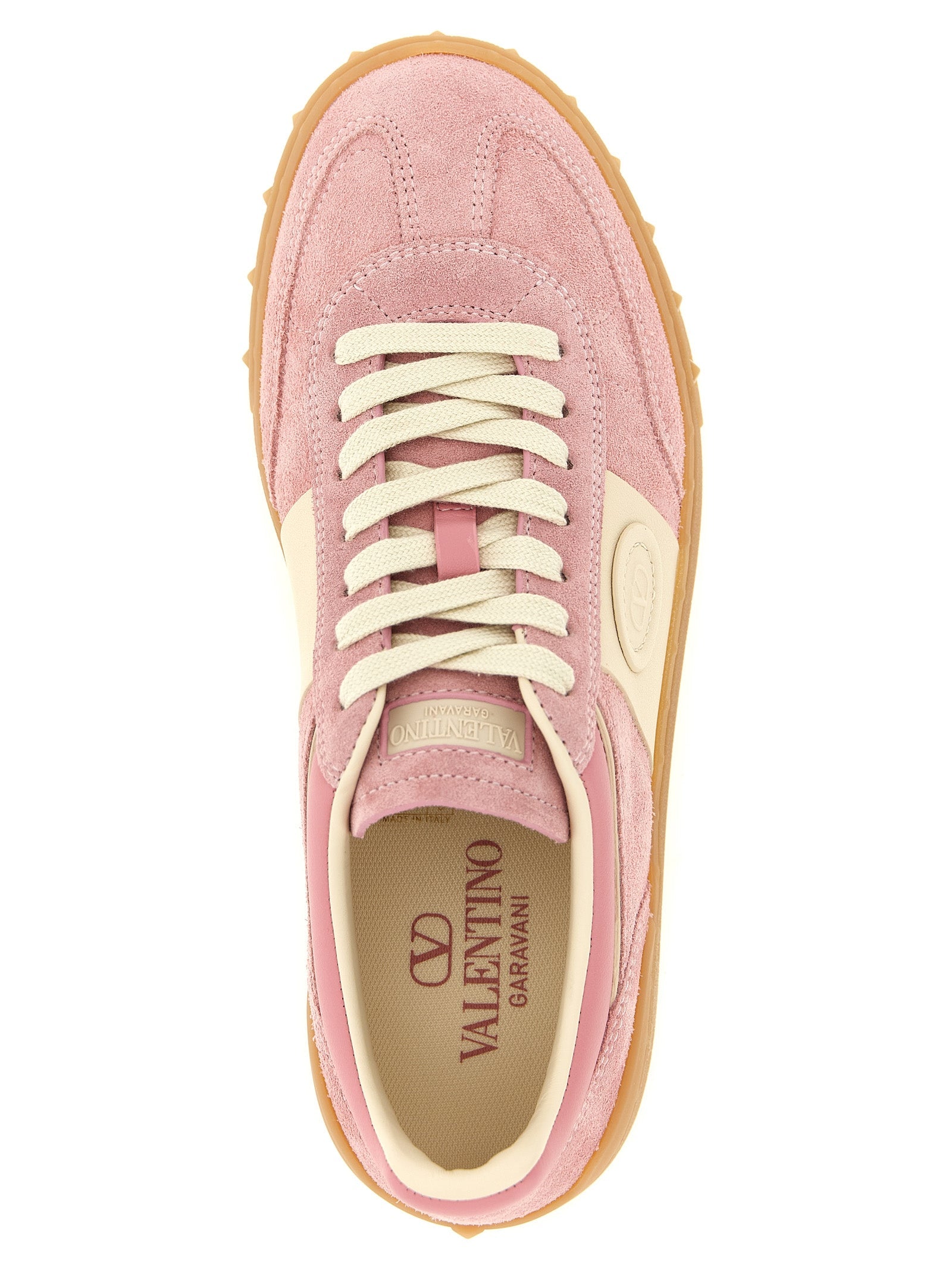 Valentino Garavani Multicolor Calfskin Low Top Sneakers Valentino Garavani