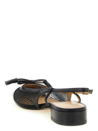 Valentino Garavani Black Leather Ballet Flats Valentino Garavani