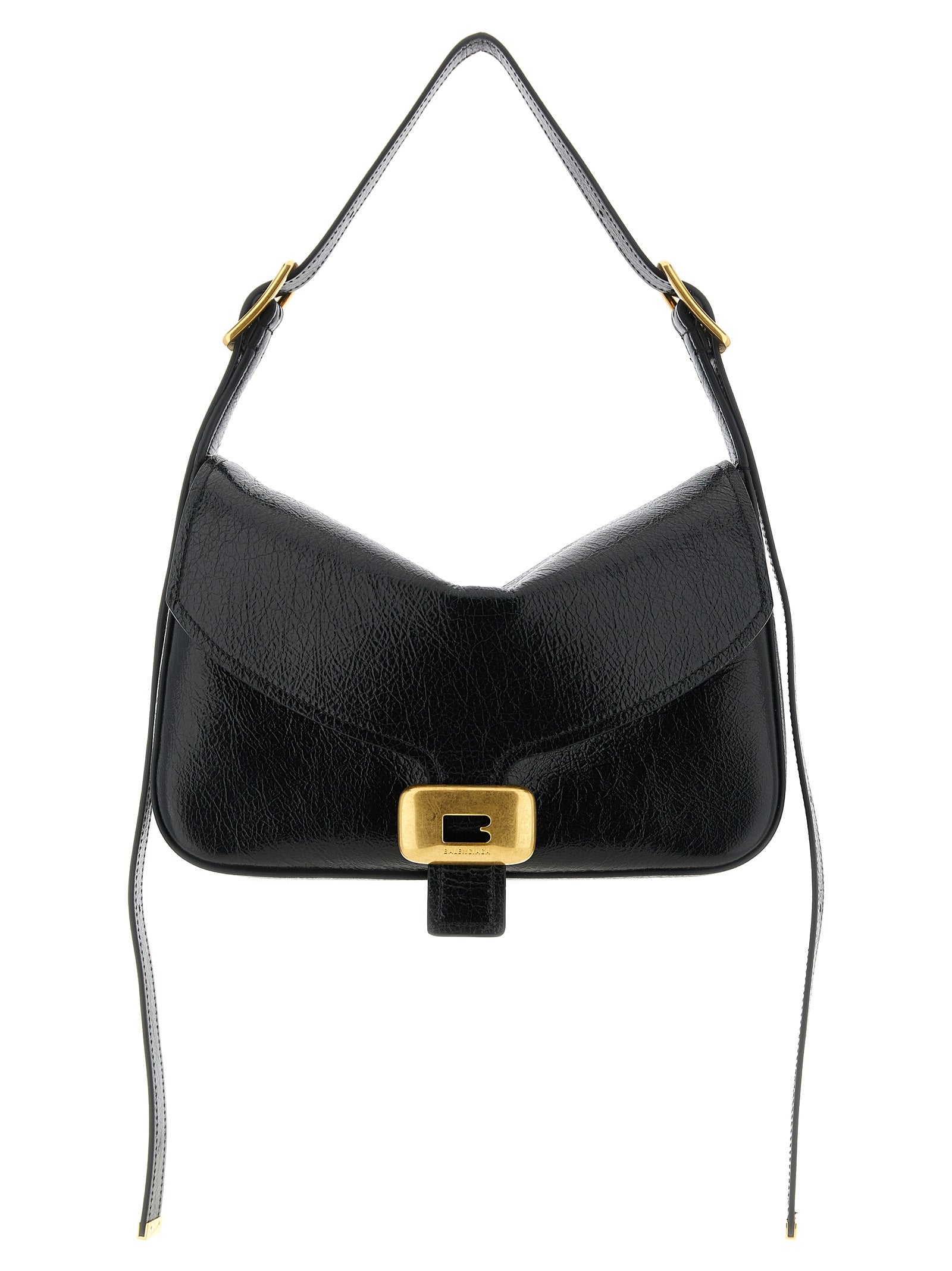 Balenciaga Black Lamb Leather Shoulder Bag Balenciaga