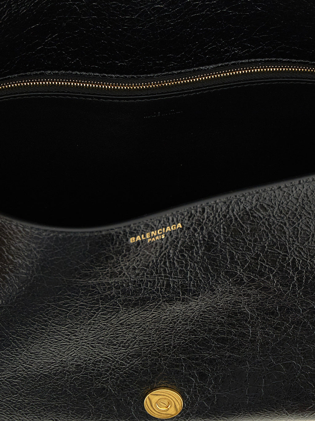 Balenciaga Black Lamb Leather Shoulder Bag Balenciaga
