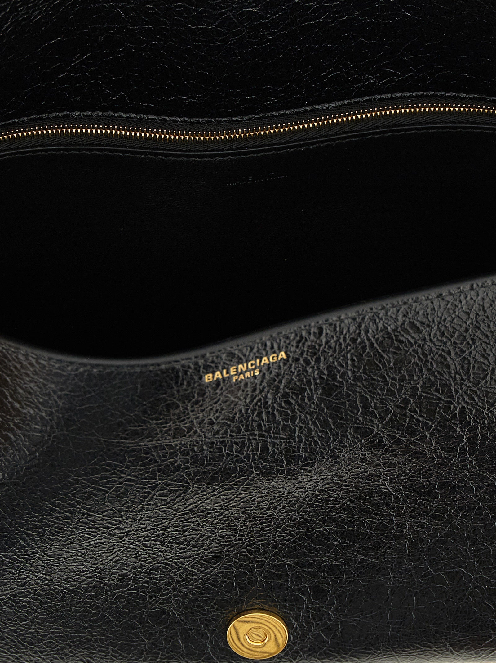 Balenciaga Black Lamb Leather Shoulder Bag Balenciaga