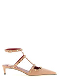 Valentino Garavani Multicolor Calfskin Mid Heel Pumps Valentino Garavani