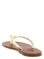 Valentino Garavani White Calfskin Slides Valentino Garavani