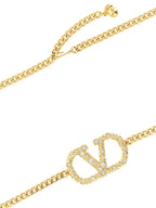 Valentino Garavani Gold Brass Belt Valentino Garavani