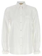 Valentino Garavani White Cotton Blouse Valentino Garavani