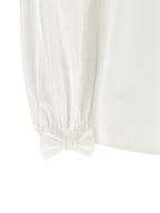 Valentino Garavani White Cotton Blouse Valentino Garavani