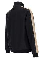 Valentino Garavani Black Polyester Sweatshirt Valentino Garavani