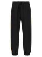 Valentino Garavani Black Polyester Athletic Pants Valentino Garavani