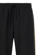 Valentino Garavani Black Polyester Athletic Pants Valentino Garavani