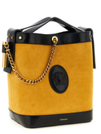 Versace Bicolor Calfskin Shoulder Bag Versace
