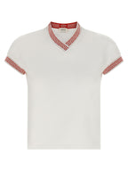 Versace Multicolor Cotton T-Shirt Versace