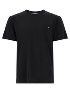 Valentino Garavani Black Cotton T-Shirt Valentino Garavani