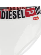 Diesel White Cotton Briefs Diesel