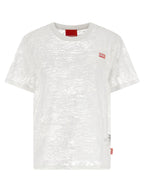 Diesel White Cotton T-Shirt Diesel