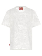Diesel White Cotton T-Shirt Diesel