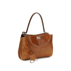 Balenciaga Brown Lamb Ovis Aries Aries Handbag Balenciaga