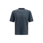 Gucci Gray Cotton T-Shirt Gucci