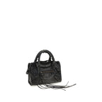 Balenciaga Black Lamb Ovis Aries Aries Handbag