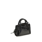 Balenciaga Black Lamb Ovis Aries Aries Handbag