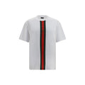 Gucci White Cotton T-Shirt Gucci