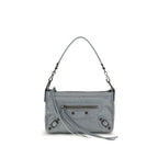 Balenciaga Gray Lamb Ovis Aries Aries Handbag Balenciaga