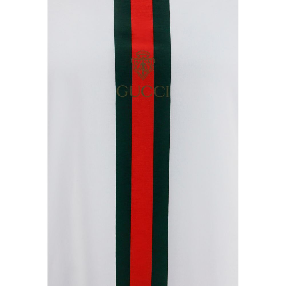 Gucci White Cotton T-Shirt Gucci