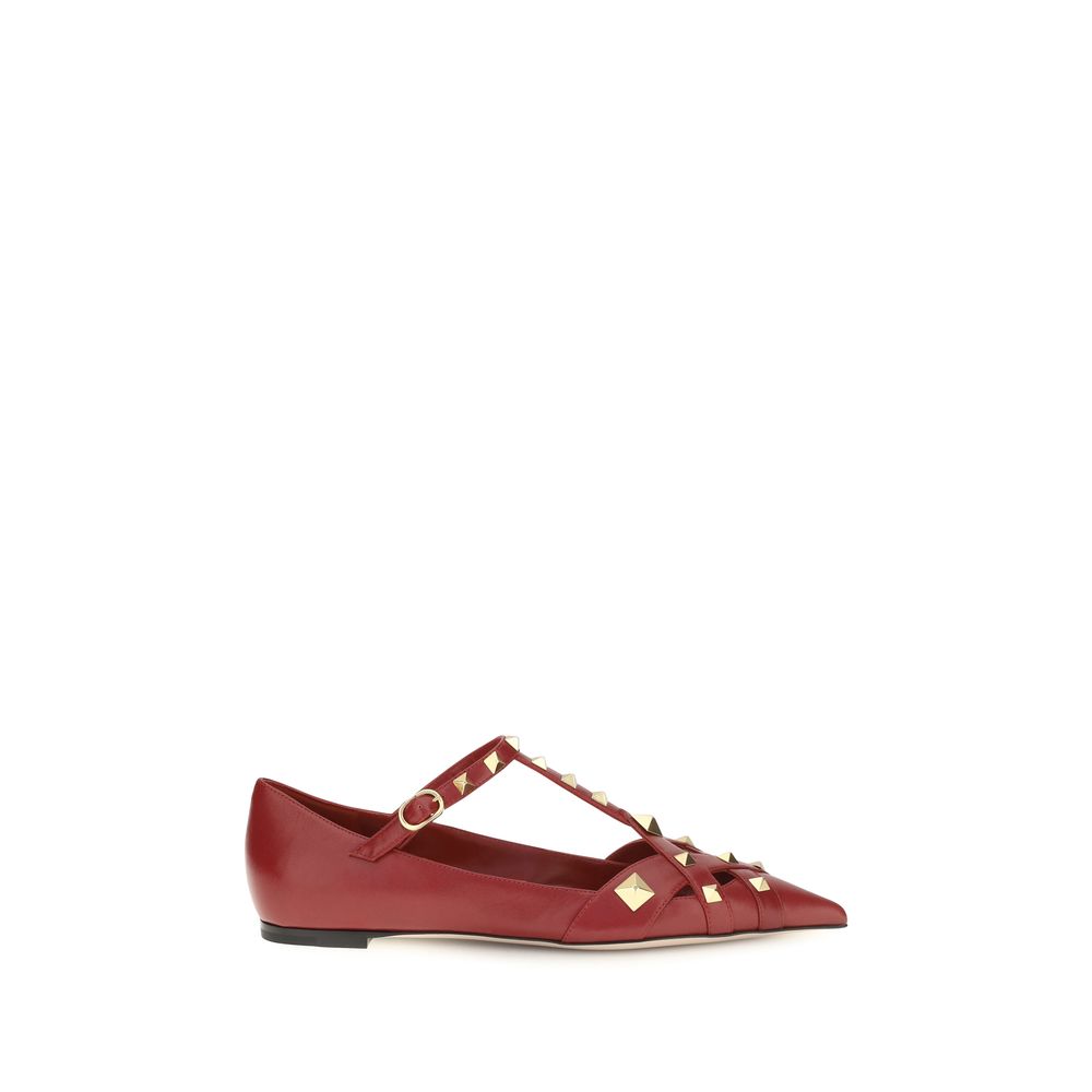 Valentino Garavani Multicolor Goatskin Ballet Flats Valentino Garavani