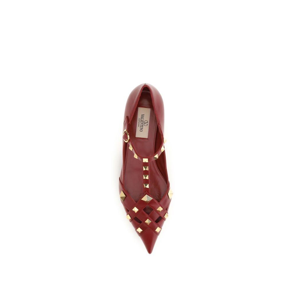 Valentino Garavani Multicolor Goatskin Ballet Flats Valentino Garavani