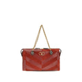 Valentino Garavani Multicolor Calf Leather Bos Taurus Shoulder Bag Valentino Garavani