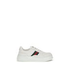 Gucci White Calf Leather Bos Taurus Chunky Sneakers Gucci
