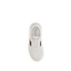 Gucci White Calf Leather Bos Taurus Chunky Sneakers Gucci