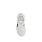 Gucci White Calf Leather Bos Taurus Chunky Sneakers Gucci