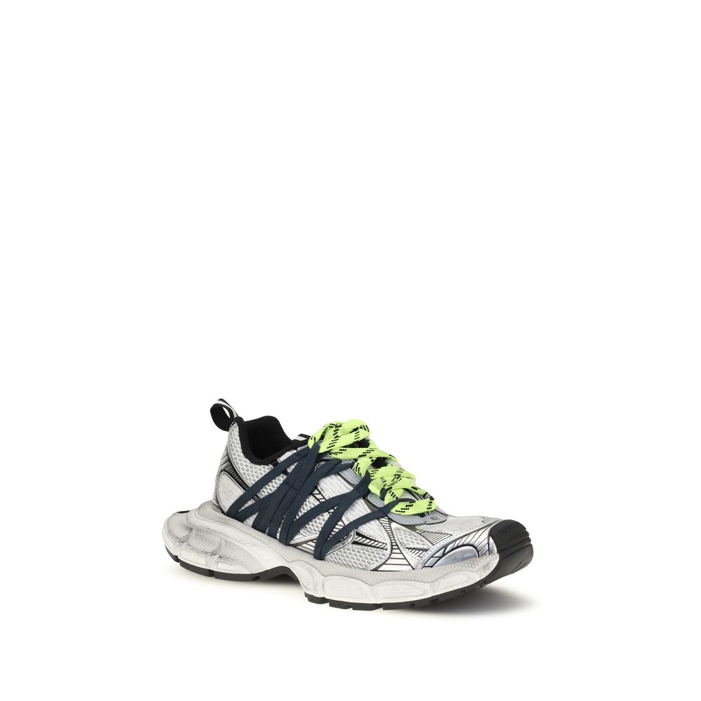 Balenciaga Gray Polyester Athletic Sneakers Balenciaga