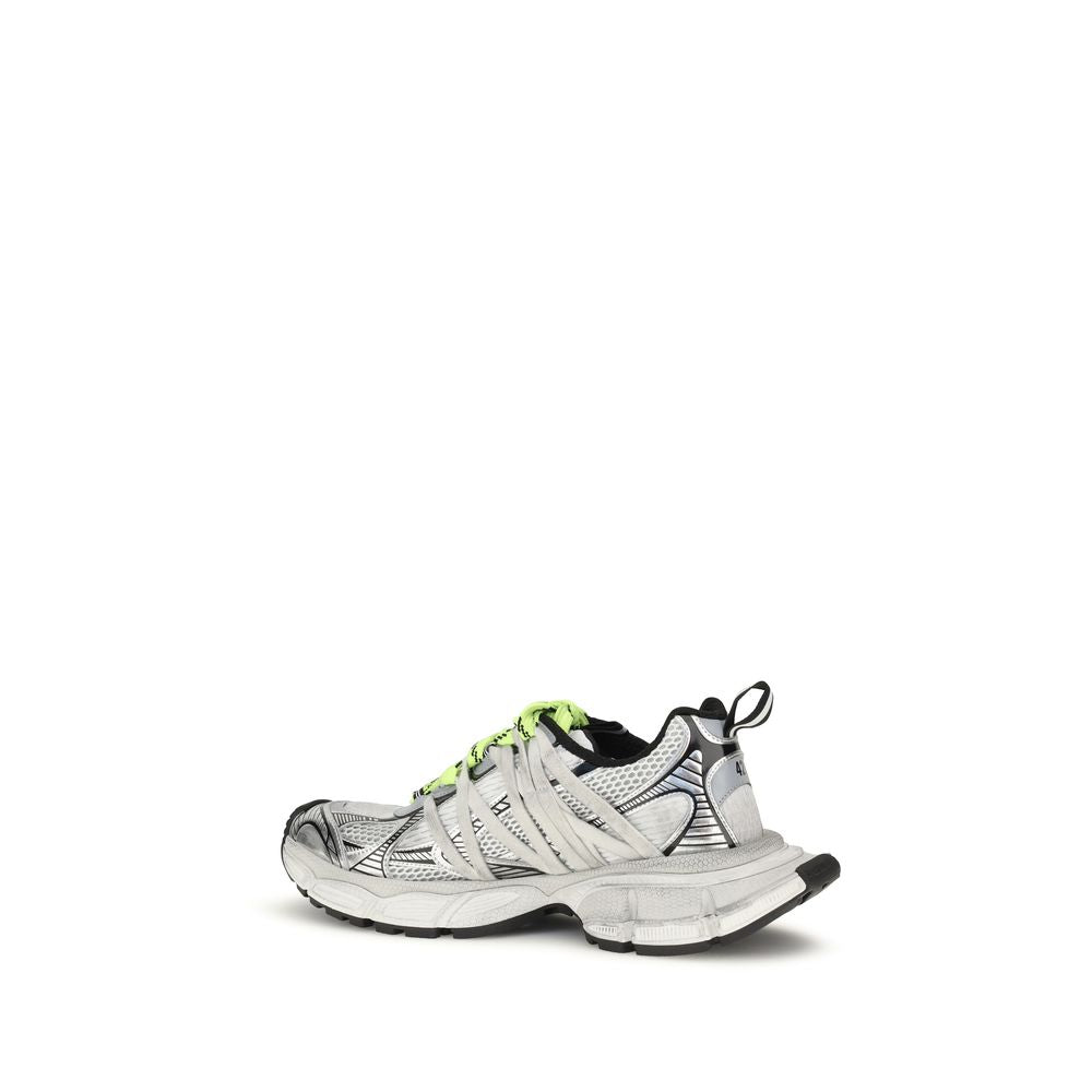 Balenciaga Gray Polyester Athletic Sneakers Balenciaga