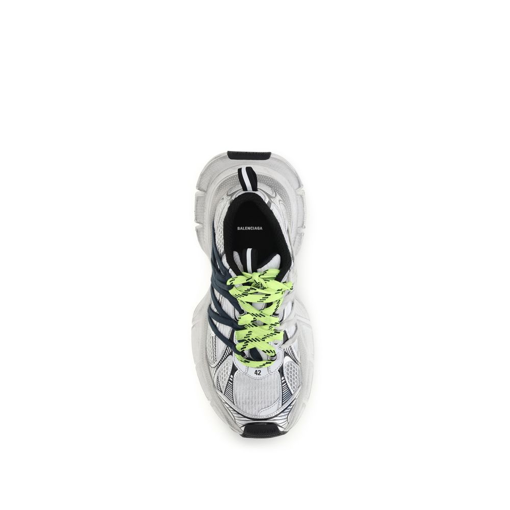 Balenciaga Gray Polyester Athletic Sneakers Balenciaga