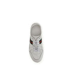 Gucci White Calf Leather Bos Taurus Athletic Sneakers Gucci