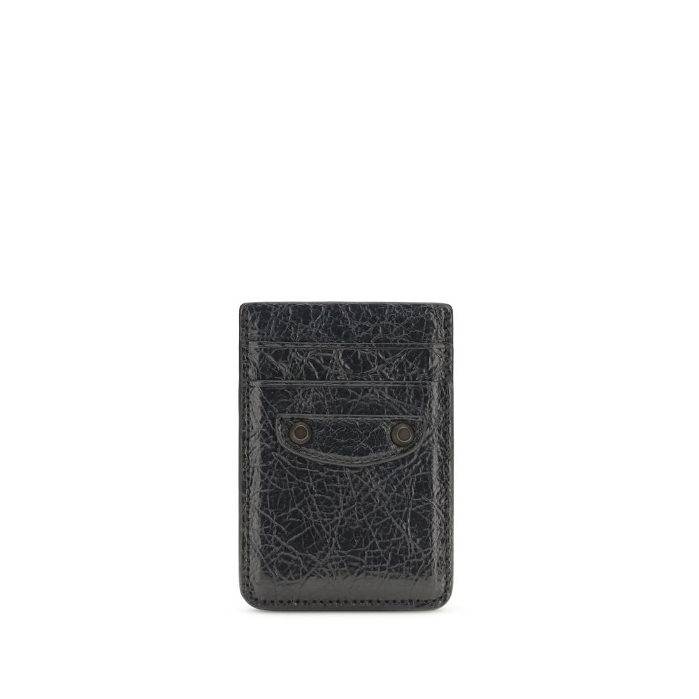 Balenciaga Black Lamb Ovis Aries Aries Wallet Balenciaga